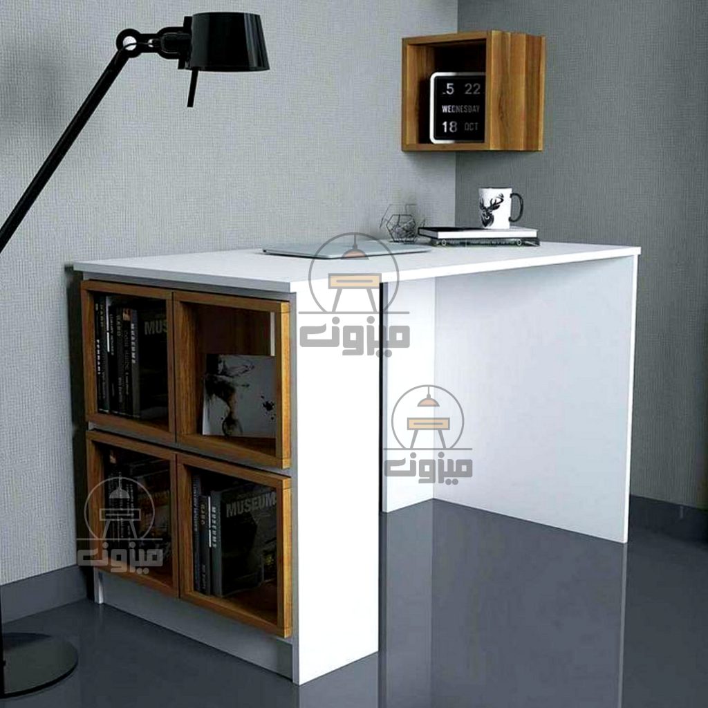میز تحریر دکوراتیو شیک مدل ستایش یک میزون چوب