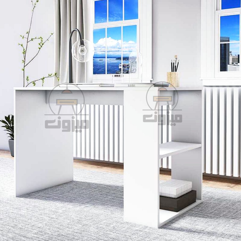 میز تحریر دکوراتیو مدرن مدل پژواک یک میزون چوب