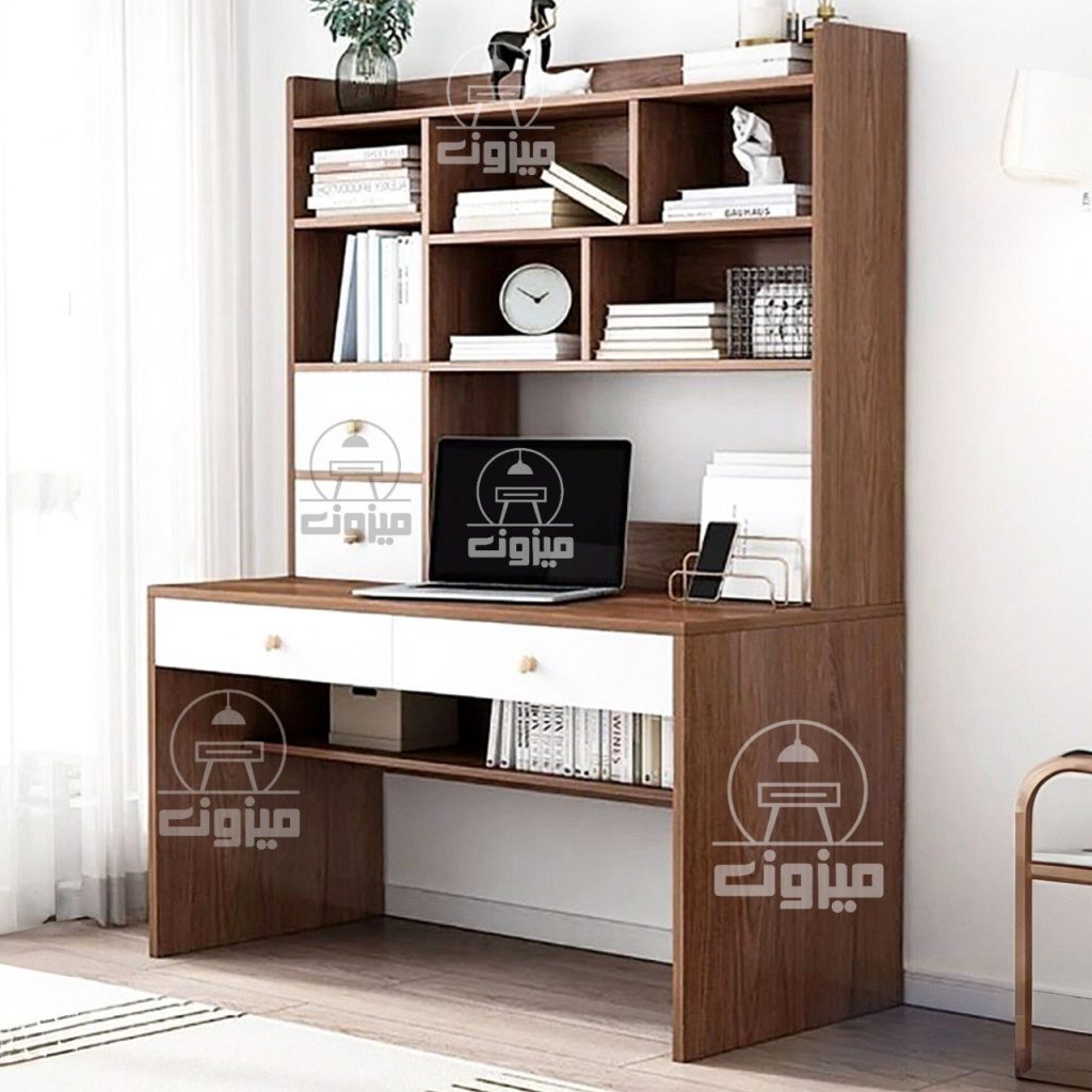 میز تحریر کشو دار مدل پرستش میزون چوب