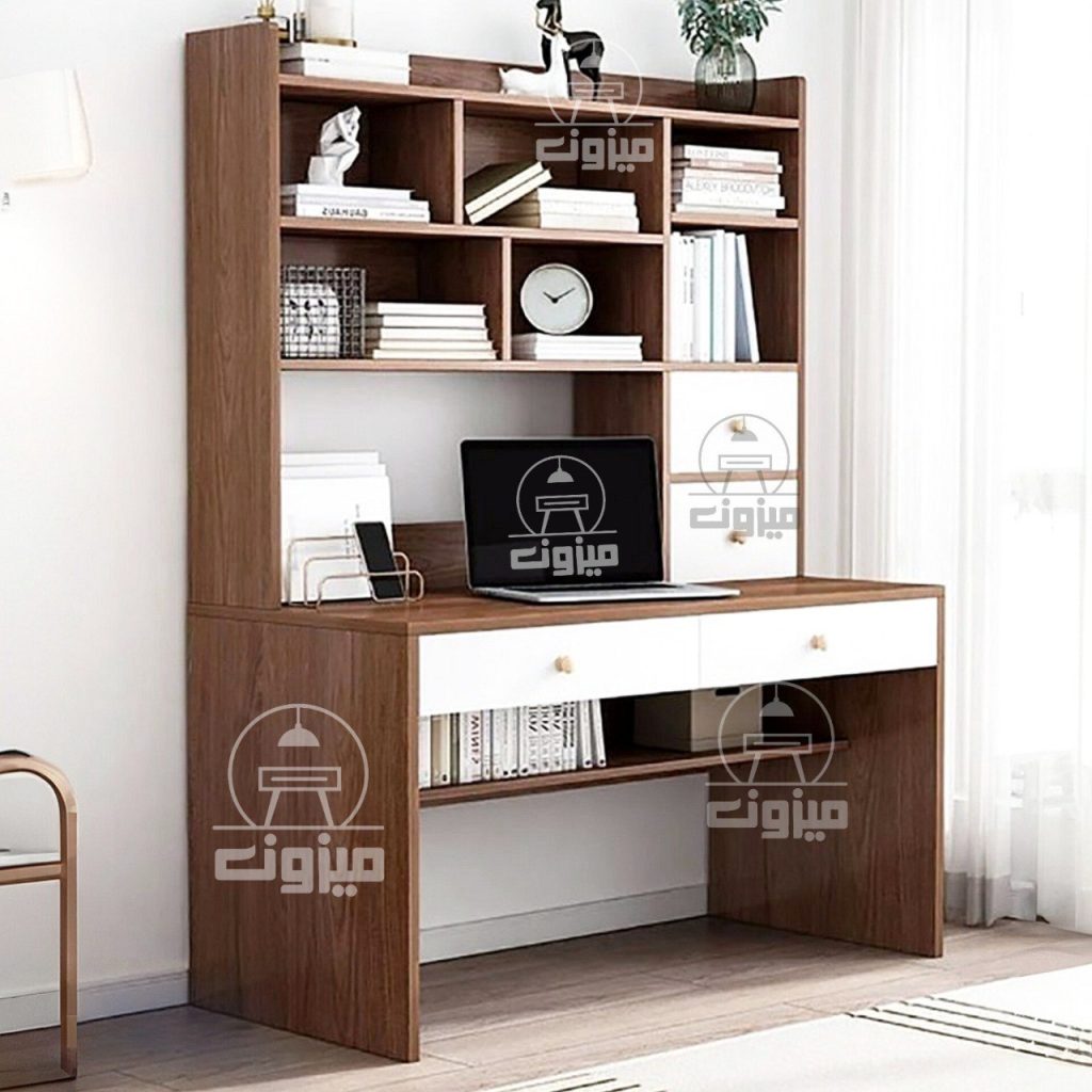 میز تحریر کشو دار مدل پرستش میزون چوب