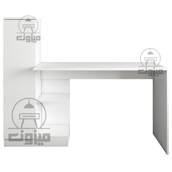 میزمطالعه کمد دار مدل نجوا دو میزون چوب