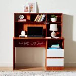 میز تحریر مدل کتایون دو میزون چوب