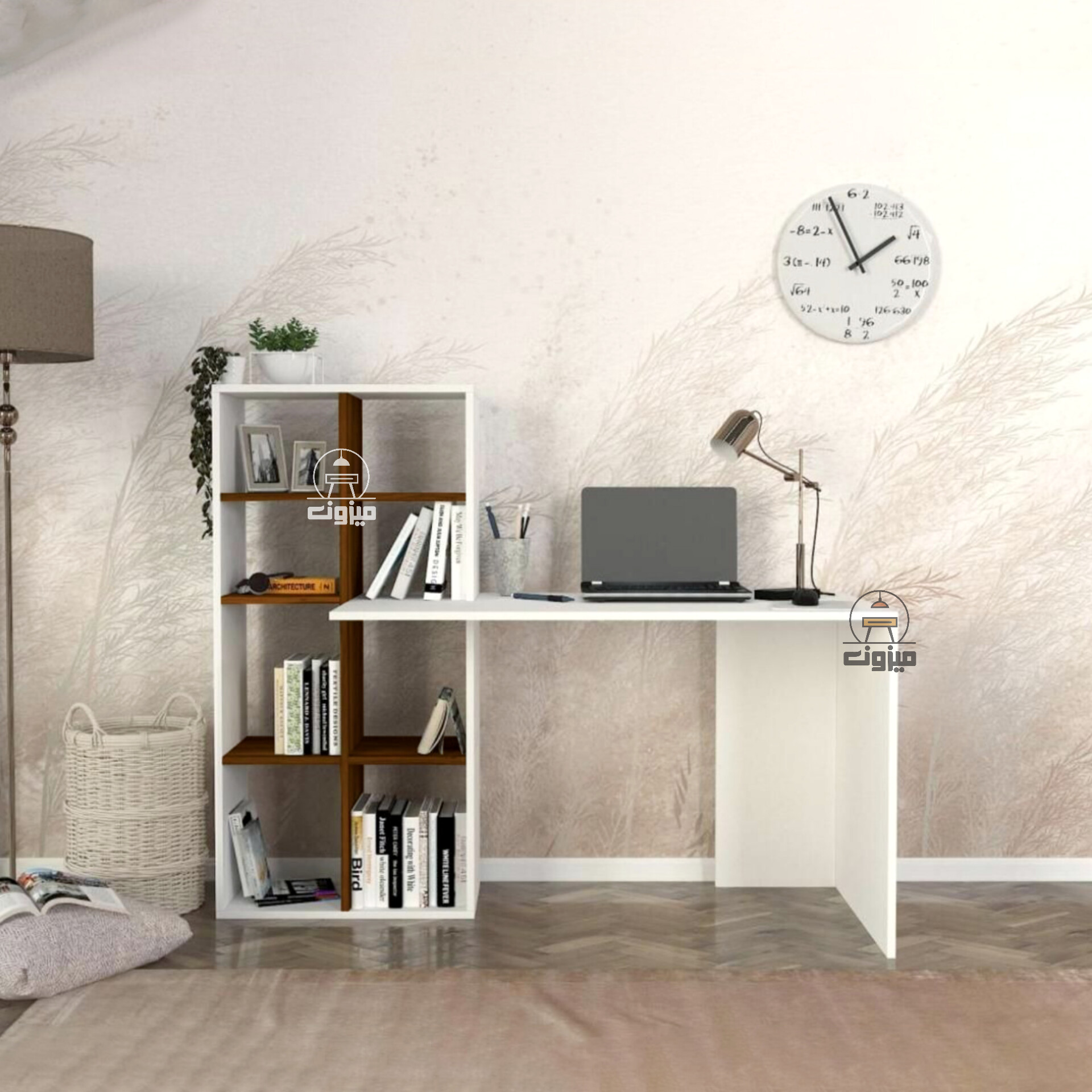 میز تحریر مدل ژاله یک میزون چوب