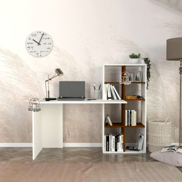 میز تحریر مدل ژاله دو میزون چوب
