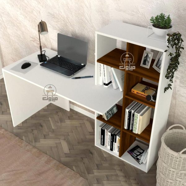 میز تحریر مدل ژاله دو میزون چوب